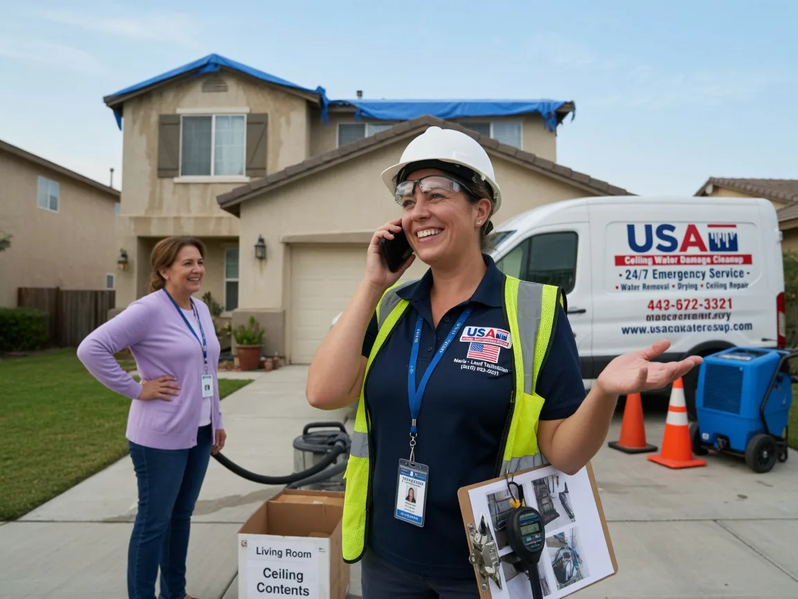 Ceiling Water Damage Restoration Denton, TX FAQs